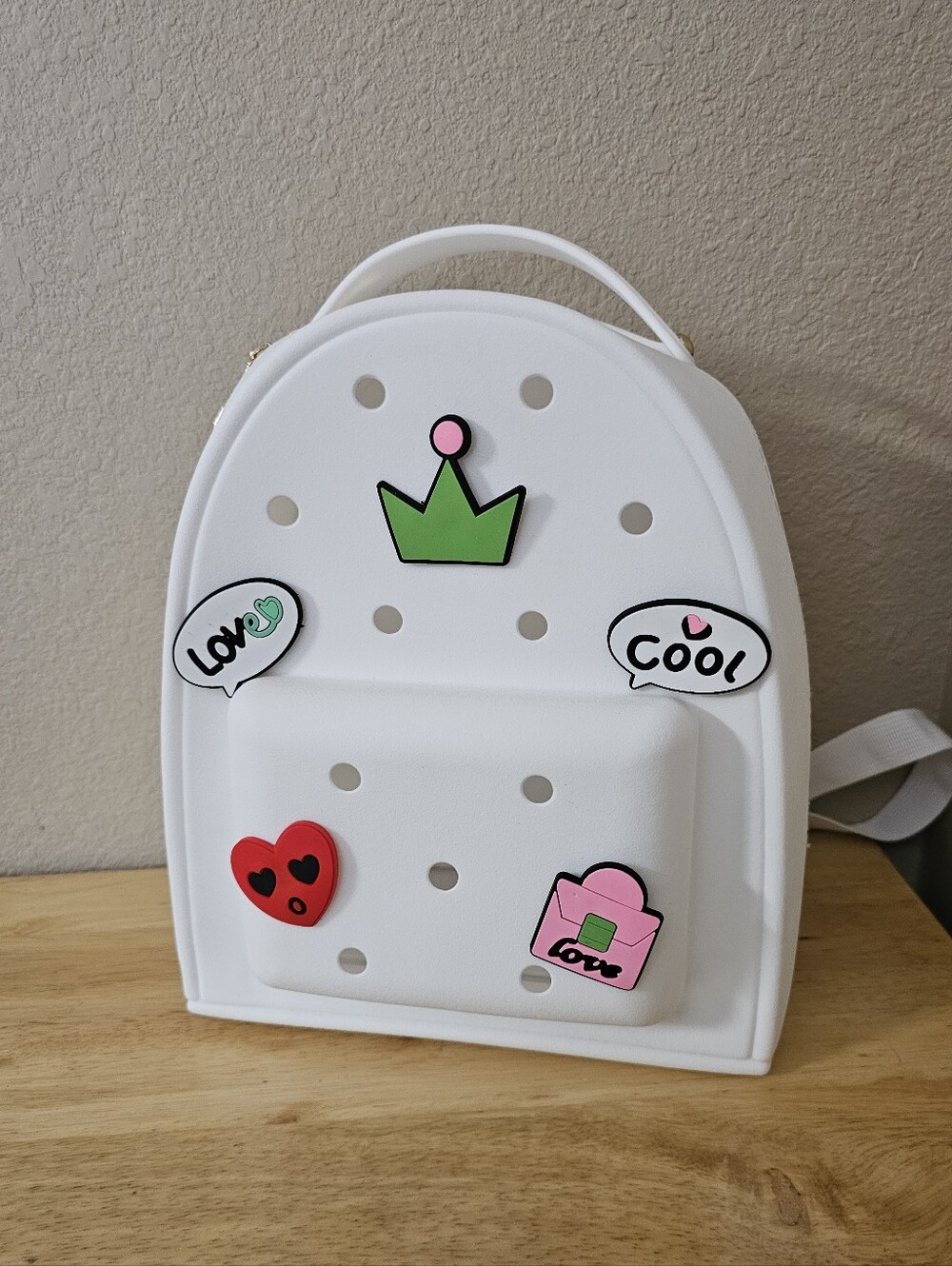 White Charm Backpack
